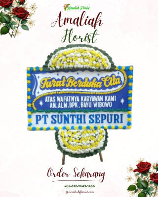 Papan Bunga Duka di Rantau Selamat