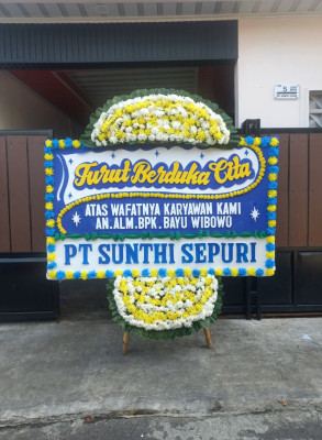 Papan Bunga Duka di Rantau Selamat